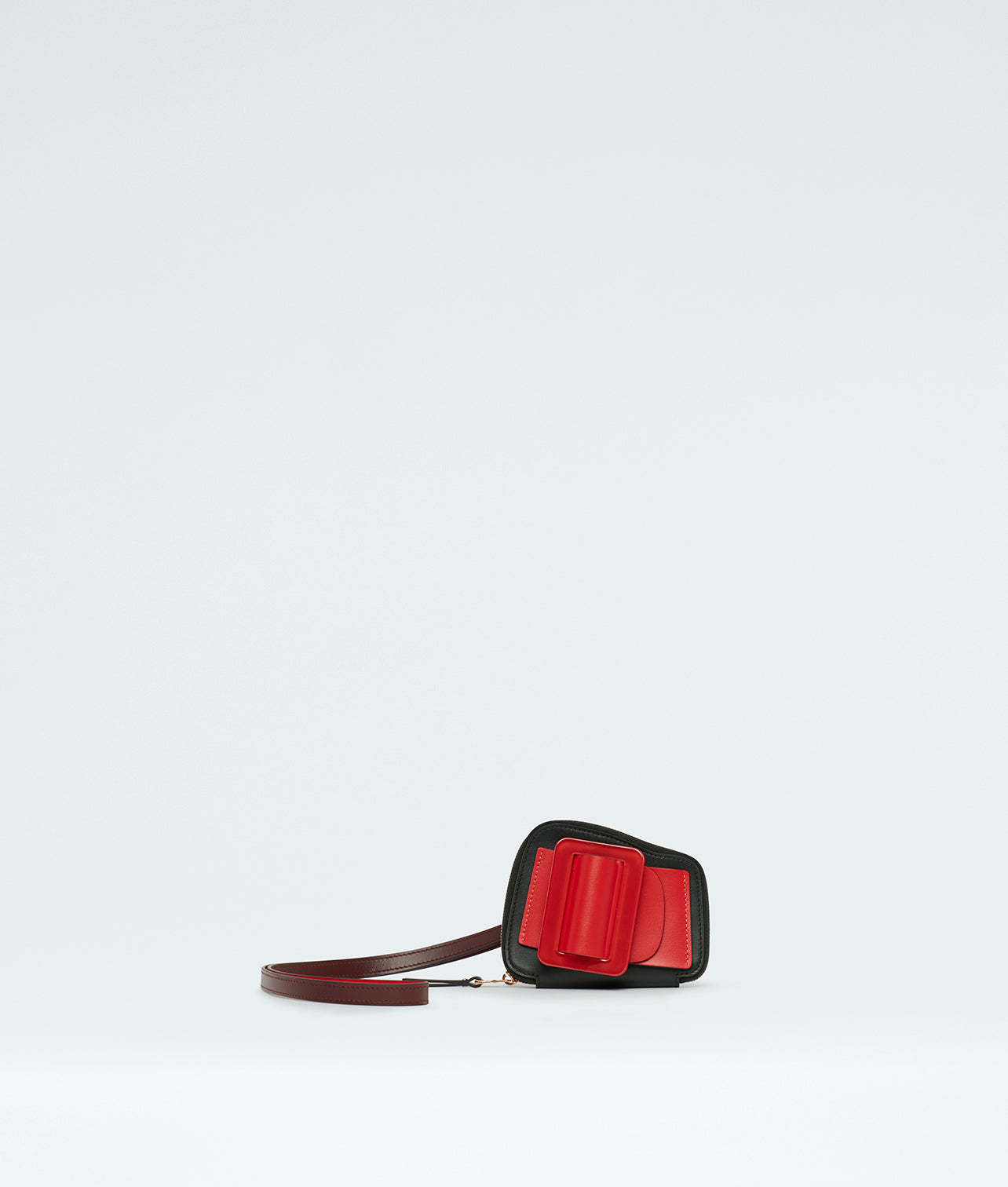BUCKLE CONTOUR WALLET LAVA/BLACK/BORDEAUX