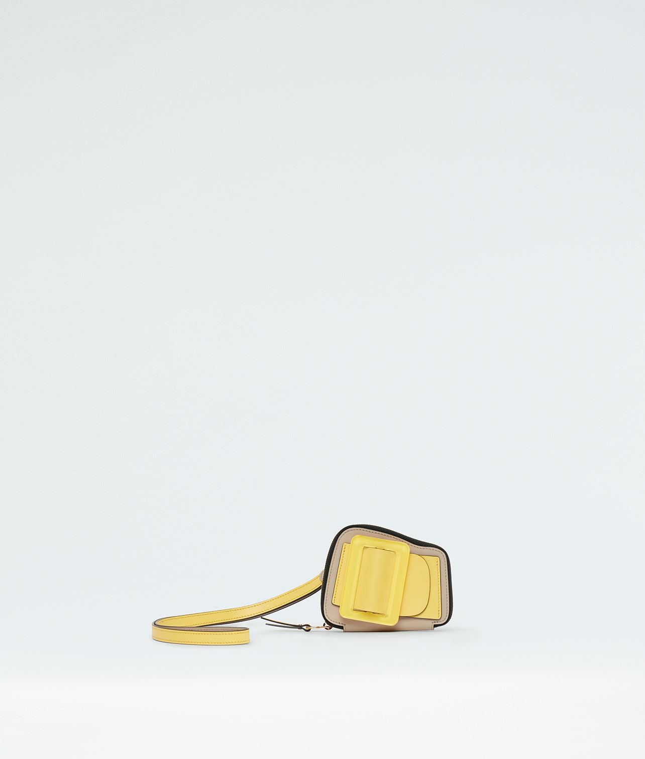 BUCKLE CONTOUR WALLET MIMOSA/ECRU