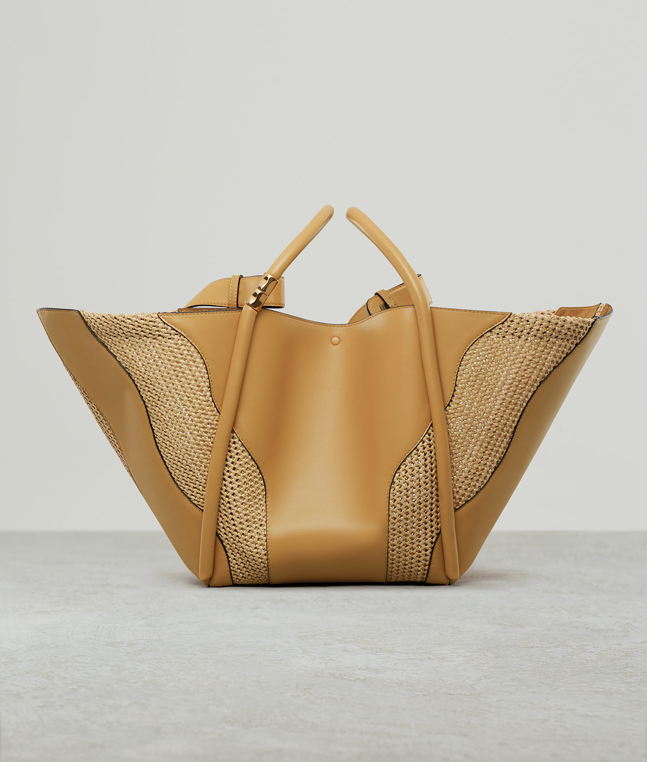 LOTUS 25 ALA MODE MACRAMÉ RAFFIA CARAMEL BEIGE