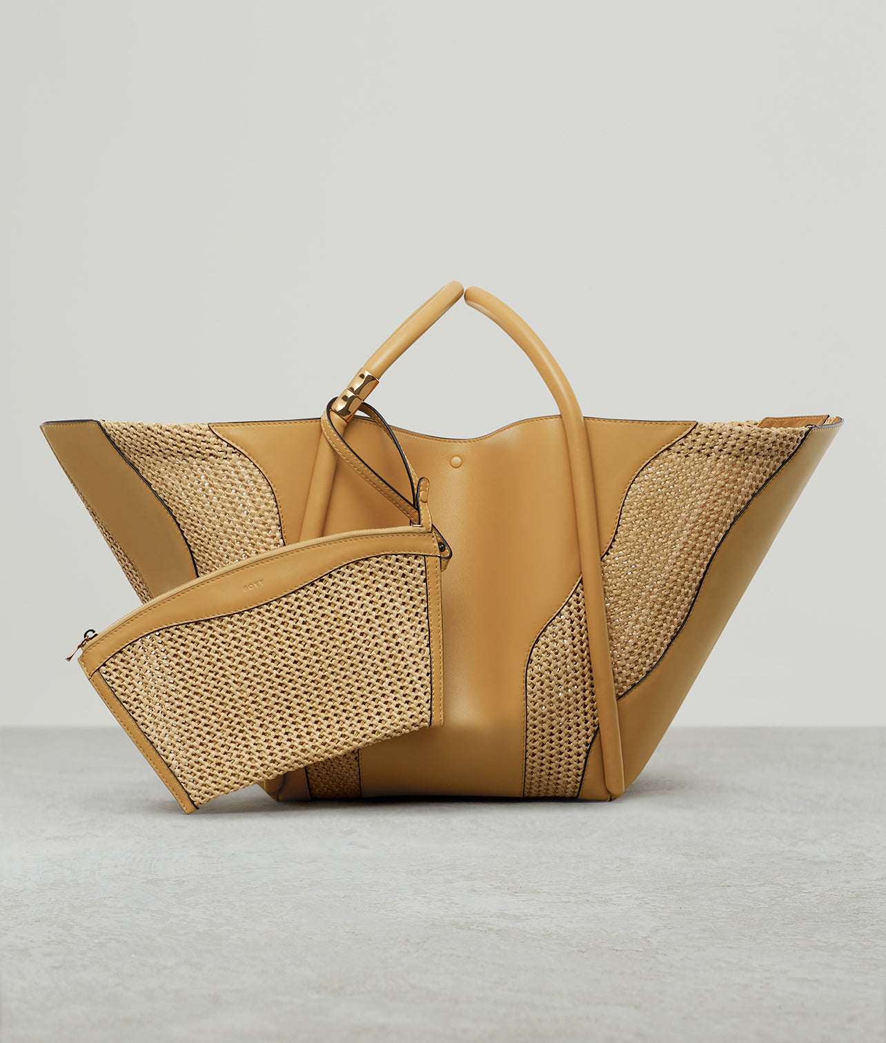 LOTUS 25 ALA MODE MACRAMÉ RAFFIA CARAMEL BEIGE