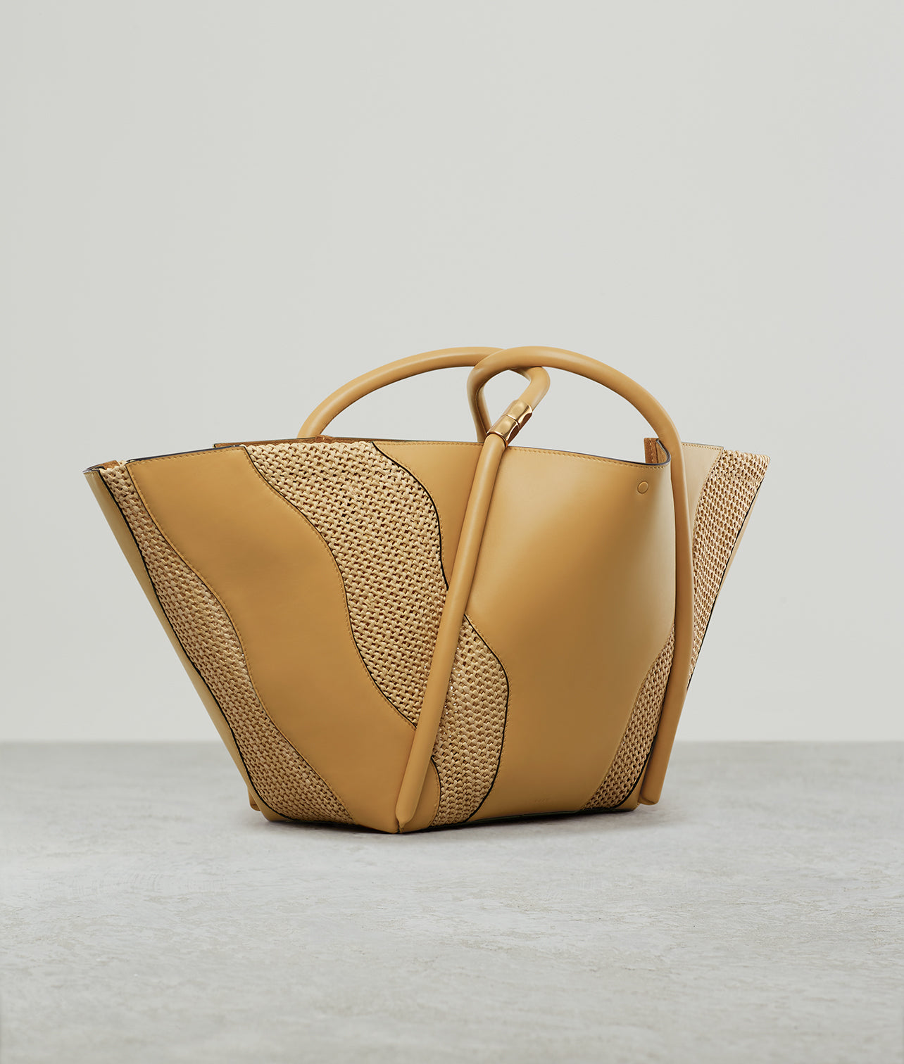 LOTUS 25 ALA MODE MACRAMÉ RAFFIA CARAMEL BEIGE