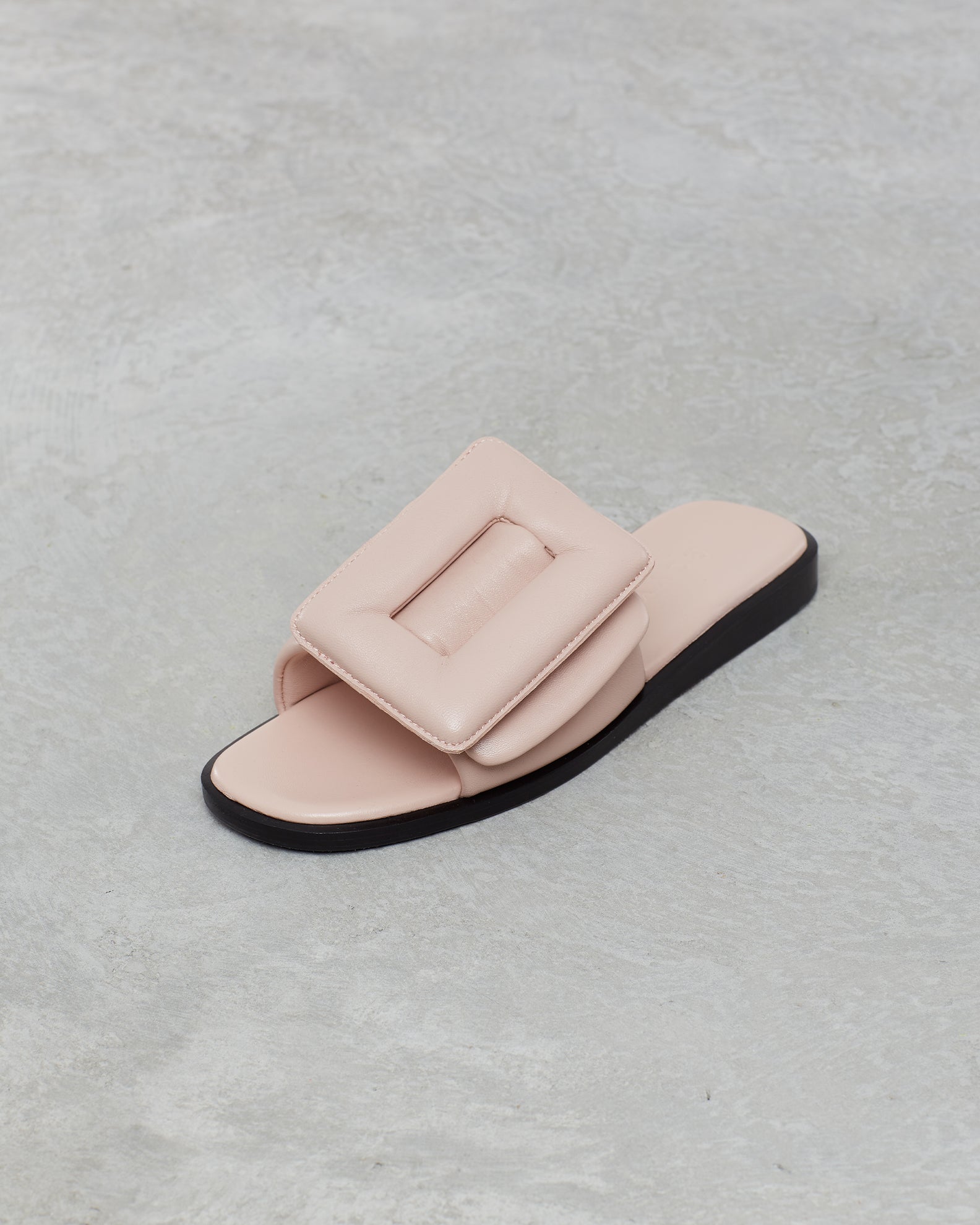 PUFFY SANDAL ROSEDUST