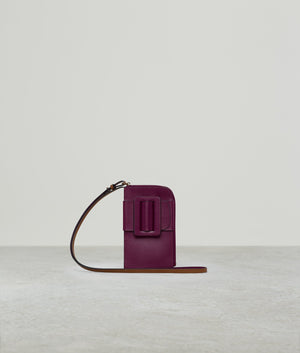 BUCKLE CROSS BODY PHONE CASE TWO COLOR CLOVER TOBACCO